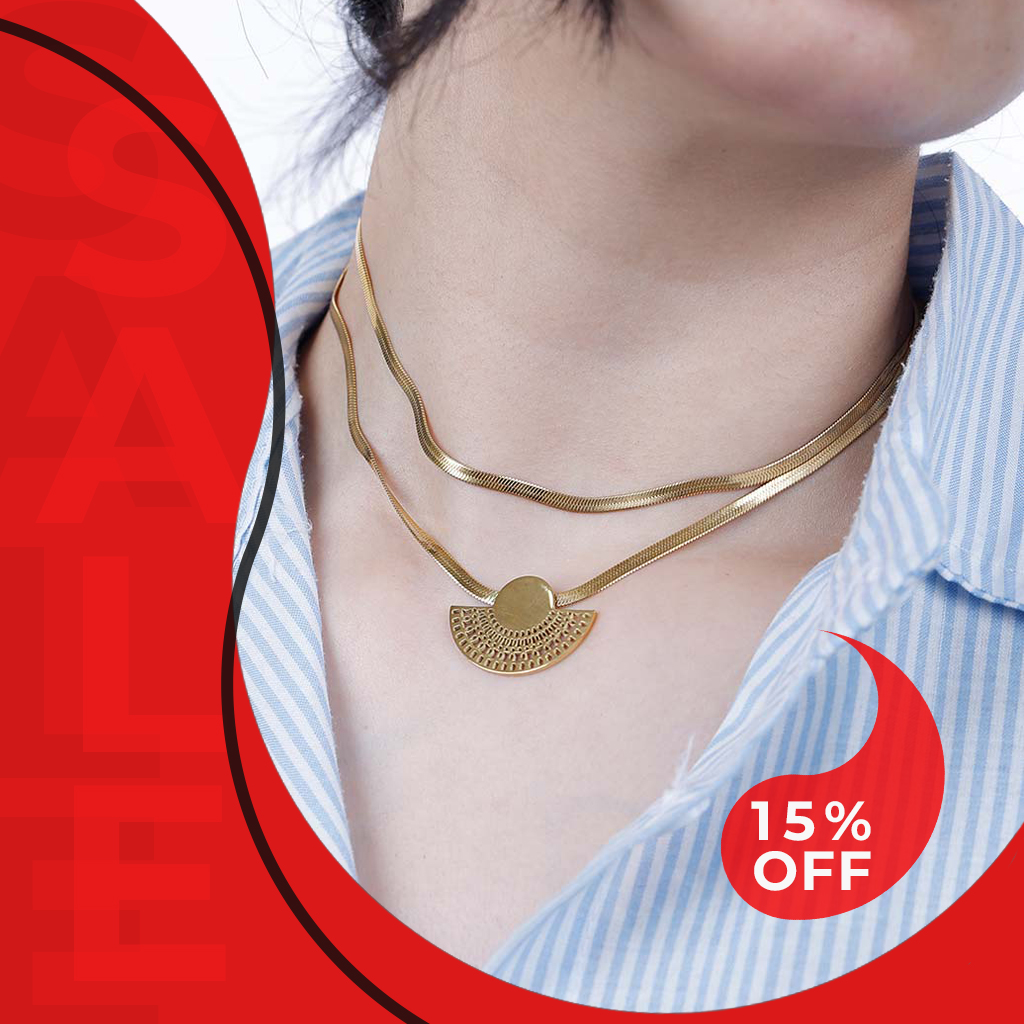 قلادة مروحة فرعوني