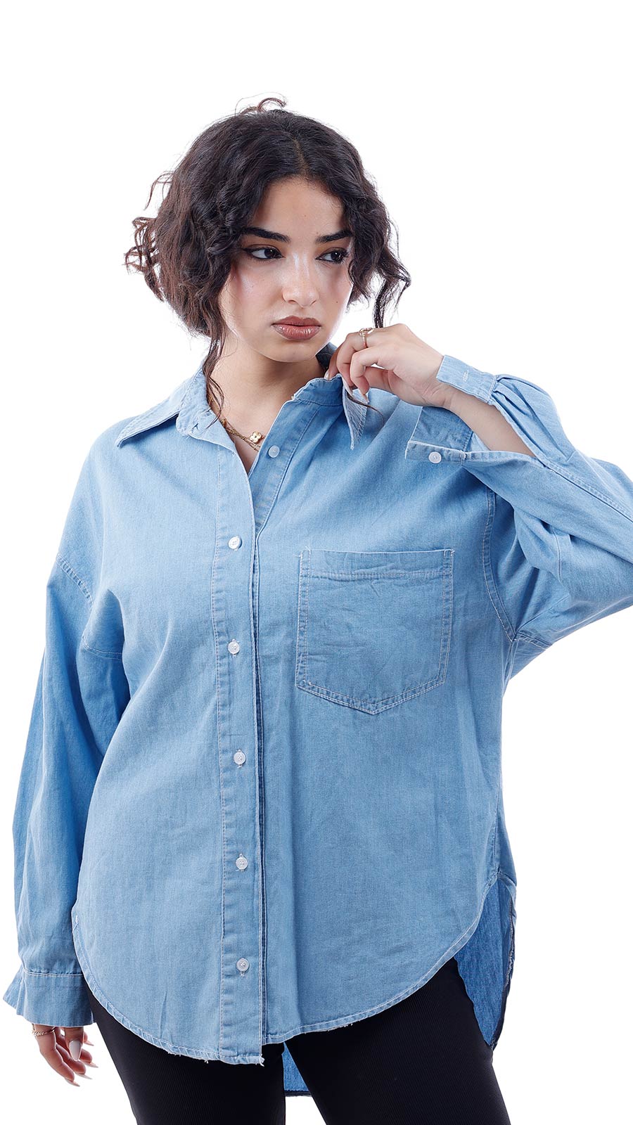 Soft Denim One Pocket Shirt