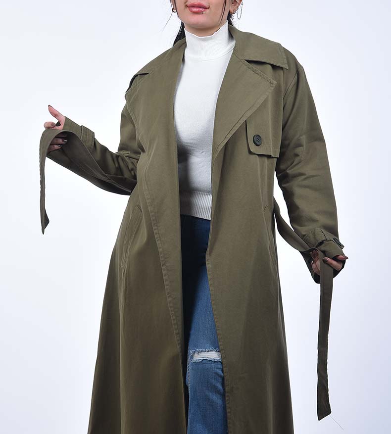 بالطو جاباردين  طويل