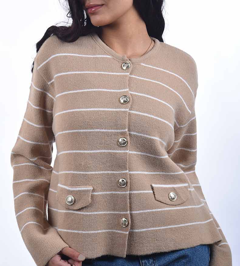  Cardigan with Buttons