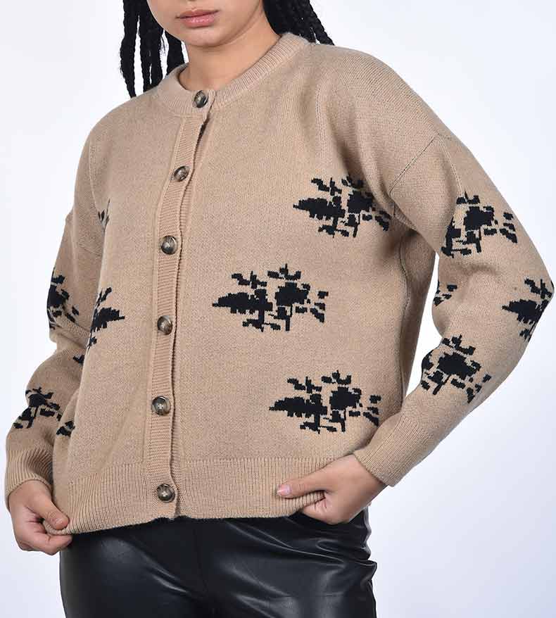 Knitted cardigan ( buttons)