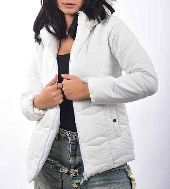 جاكيت واتربروف مع كابتشو فارو ( فتحة جيب )