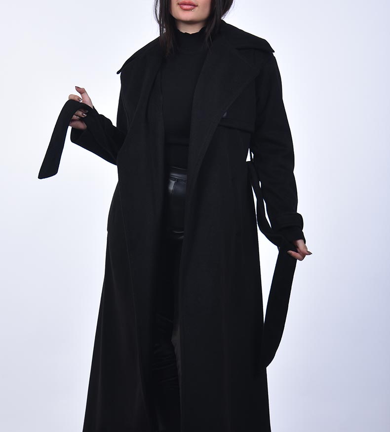  كوت صوف طويل