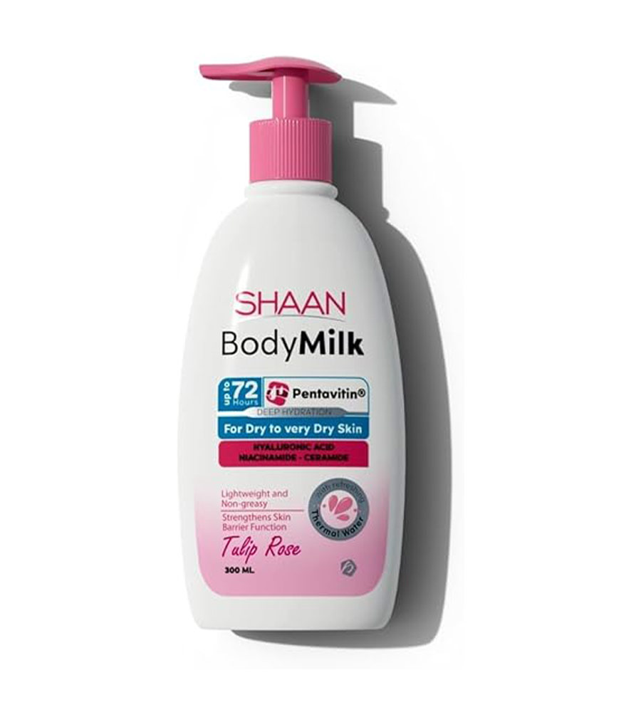 Shaan Body milk tulip rose 300 ml