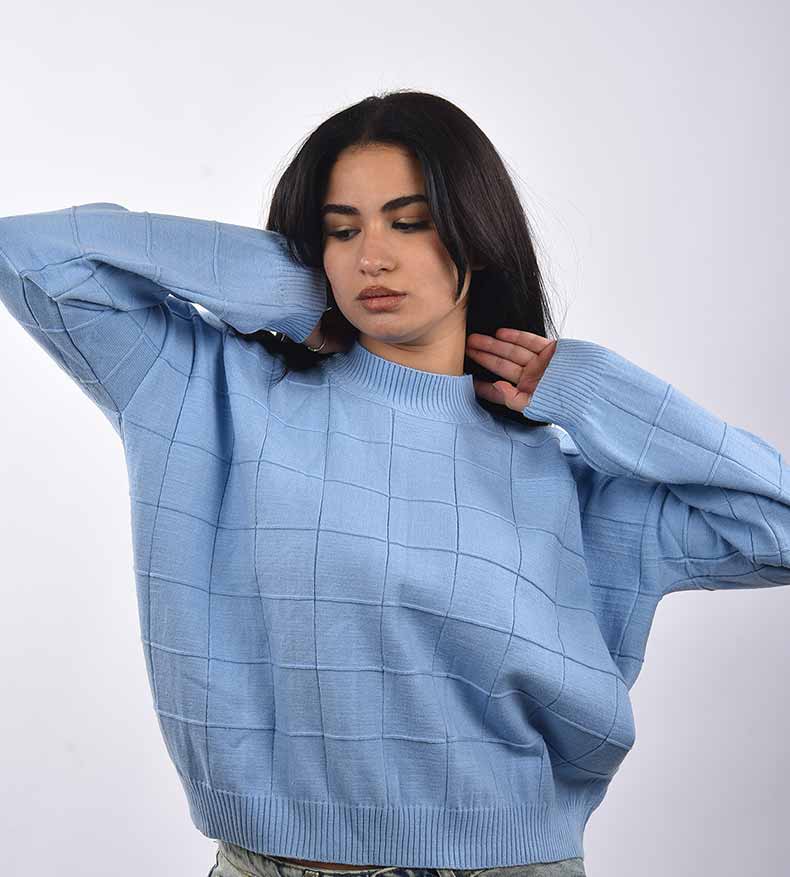 تريكو بلوفر  قصير  