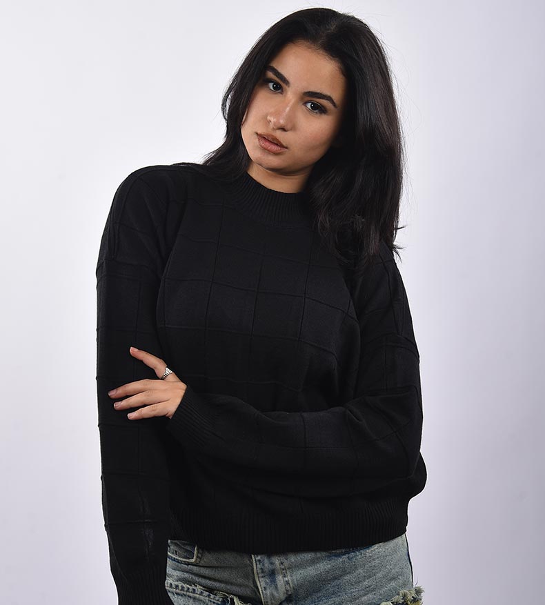 تريكو بلوفر  قصير  