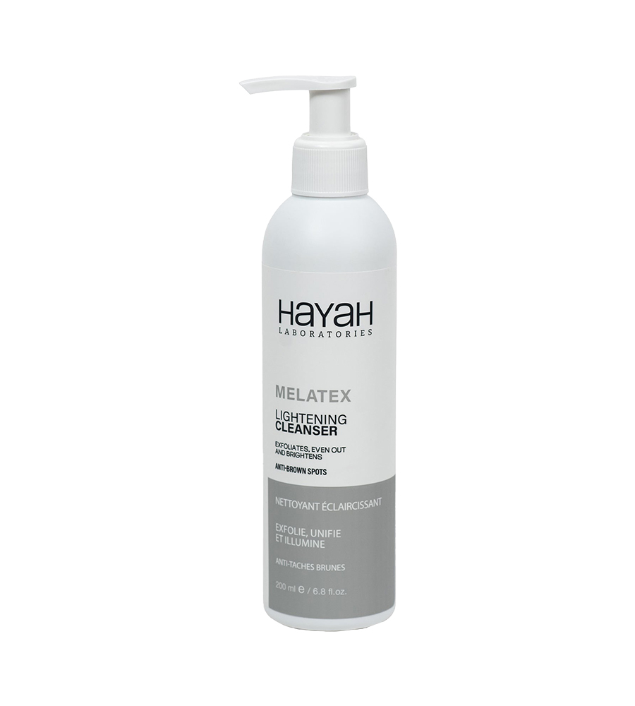 Hayah melatex brightening cleanser 200ml