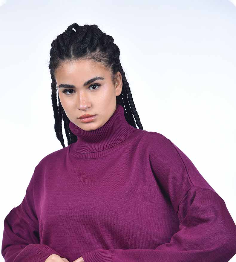 بلوزة تريكو هاى كوول