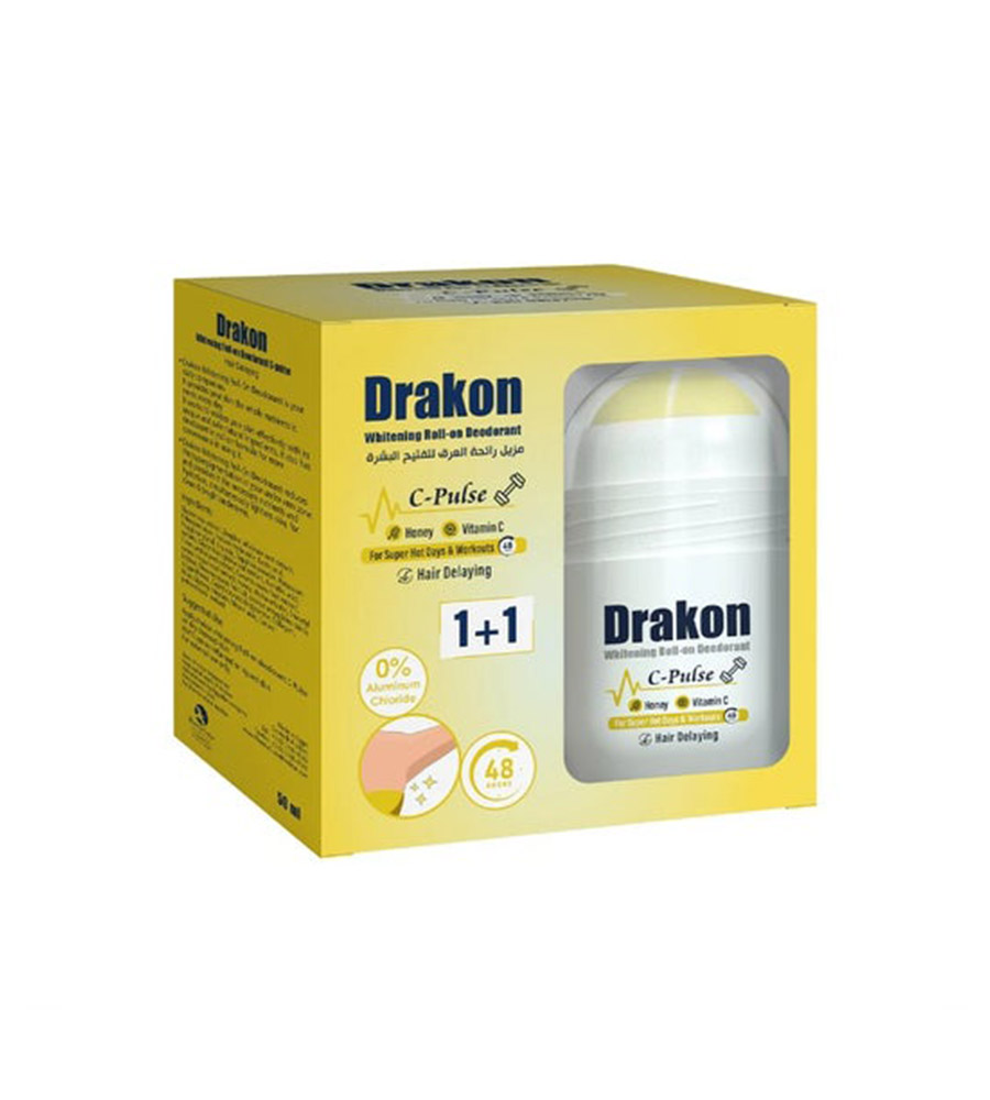 دراكون رول اون 50مل 1+1 