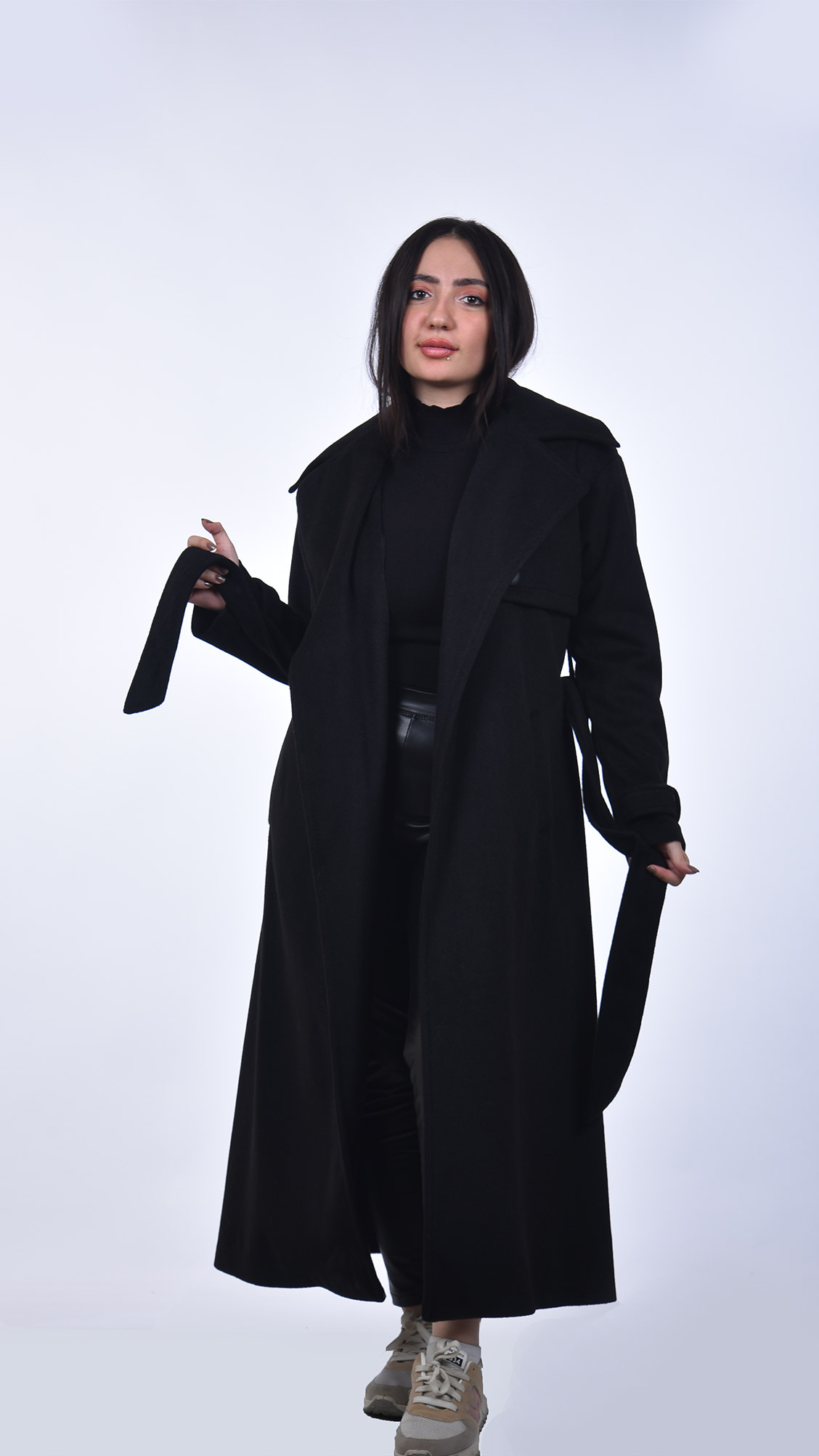 ジャケット・アウター BISHOOL Wool Trench Coat Long Wool Trench Coat - Bishyaka | Fashion world | Online shopping