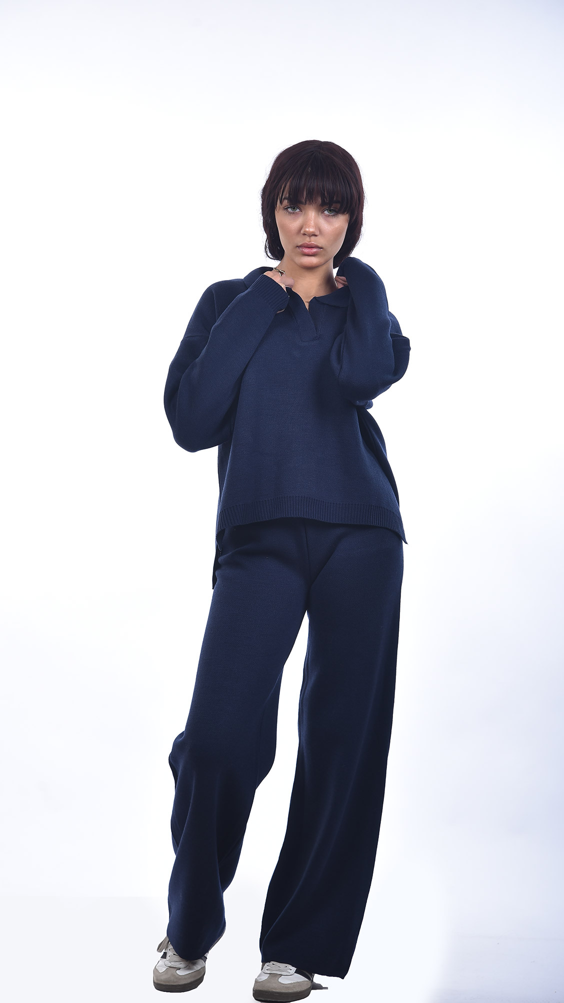 Knitwear suit long sleeves