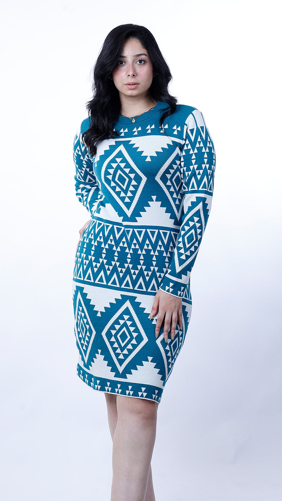 فستان تريكو