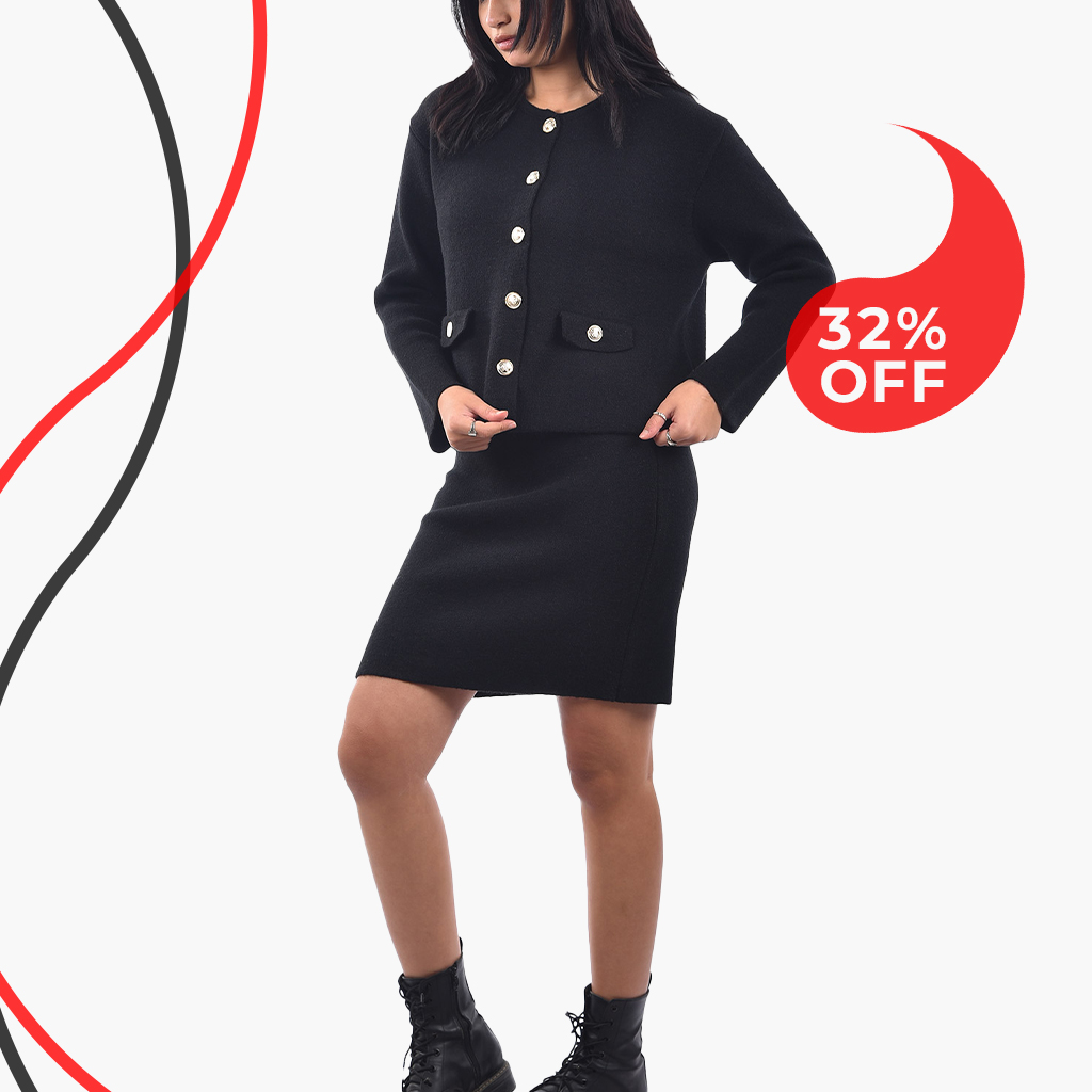 سوت تريكو (جيب - جاكيت)