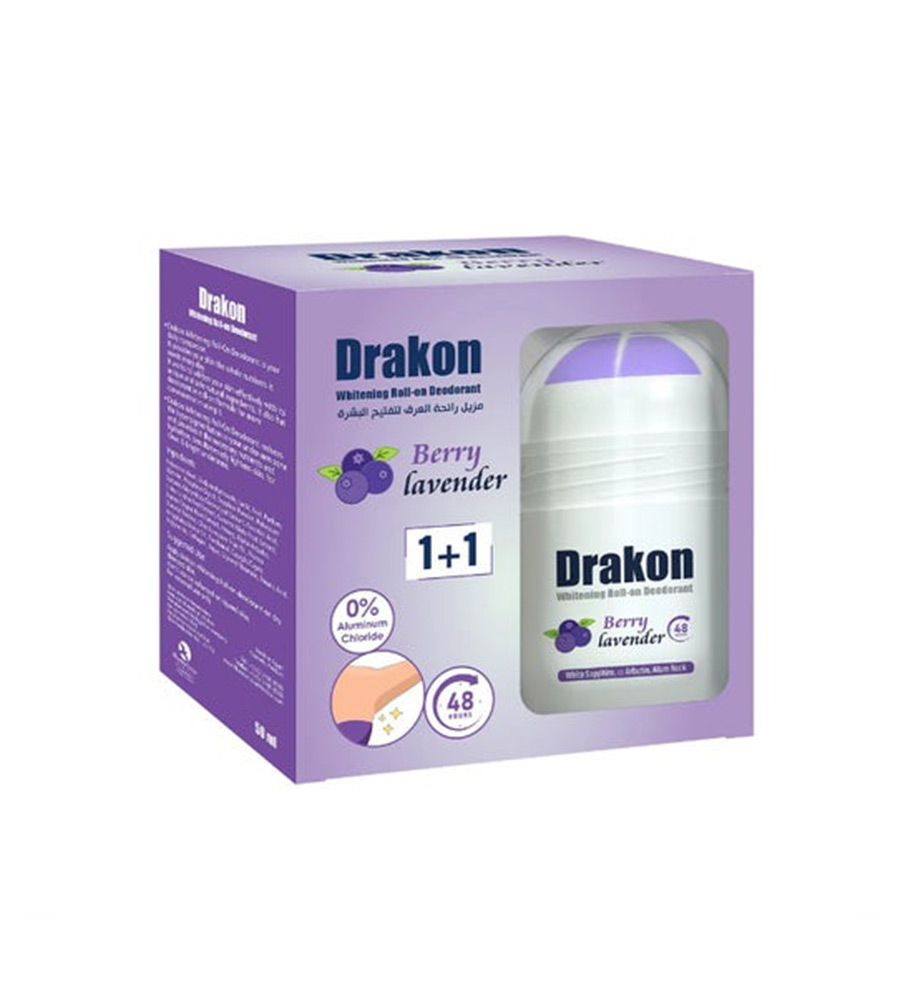 دراكون رول اون 50مل 1+1 