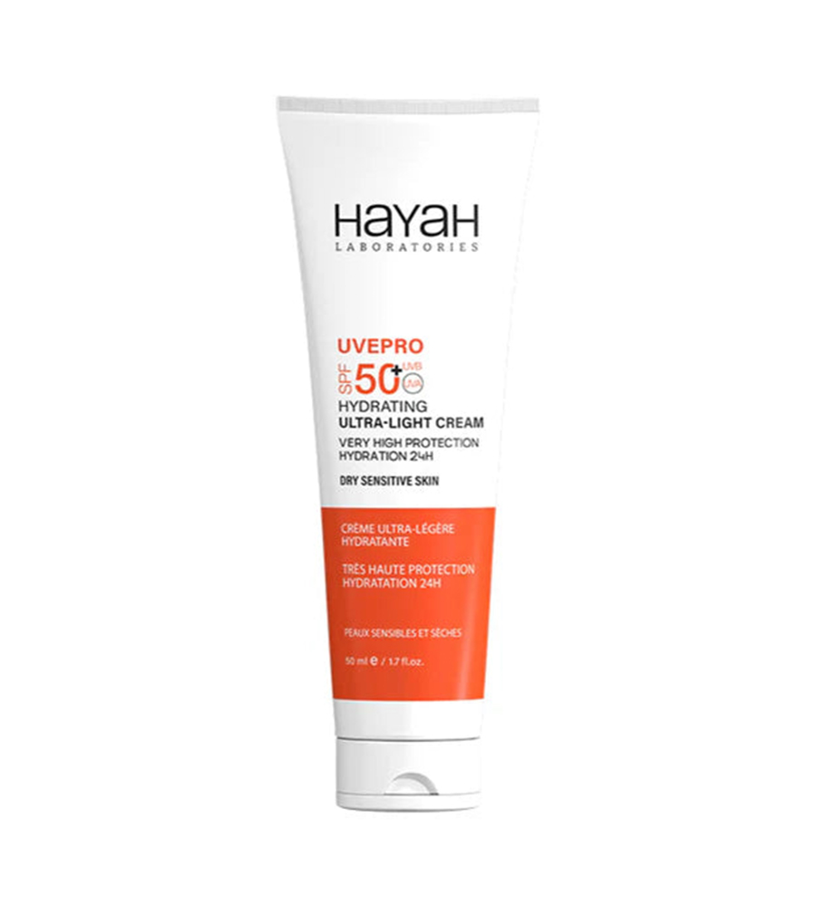 Hayah uvepro sunblock +50 lighting cream 50 ml